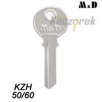 Mieszkaniowy 132 - klucz surowy mosiężny - M&D KZH 50/60/70 prawy